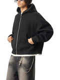 ETERNAL LOVE OF GOD - Fleeced Full-Zip Boxy Hoodie