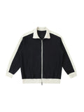 ETERNAL LOVE OF GOD - Contrast Trim Stand Collar Jacket