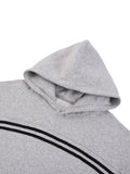 By His Stripes - Sun Fade Contrast Tape Fleece Hoodie
