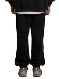 By His Stripes - Sun Fade Contrast Tape Fleece Jogged Sweatpants