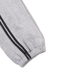 By His Stripes - Sun Fade Contrast Tape Fleece Jogged Sweatpants