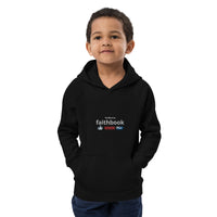 The Bible is my Faithbook - Kids eco hoodie