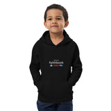 The Bible is my Faithbook - Kids eco hoodie