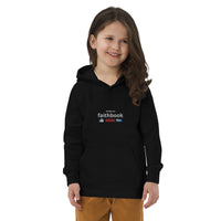 The Bible is my Faithbook - Kids eco hoodie