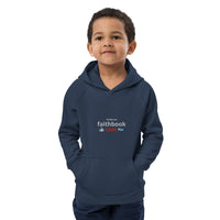 The Bible is my Faithbook - Kids eco hoodie