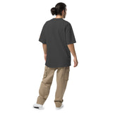 MAN LIKE CHRIST - Oversized faded t-shirt