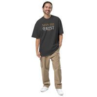 MAN LIKE CHRIST - Oversized faded t-shirt