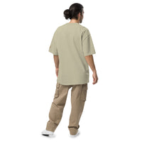 MAN LIKE CHRIST - Oversized faded t-shirt