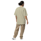 MAN LIKE CHRIST - Oversized faded t-shirt