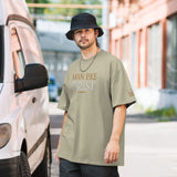 MAN LIKE CHRIST - Oversized faded t-shirt