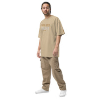 MAN LIKE CHRIST - Oversized faded t-shirt