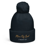 Man Of God - Pom pom beanie