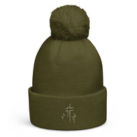 Calvary-Pom pom beanie