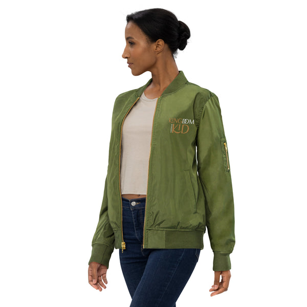 KINGDOM KID - Premium recycled bomber jacket