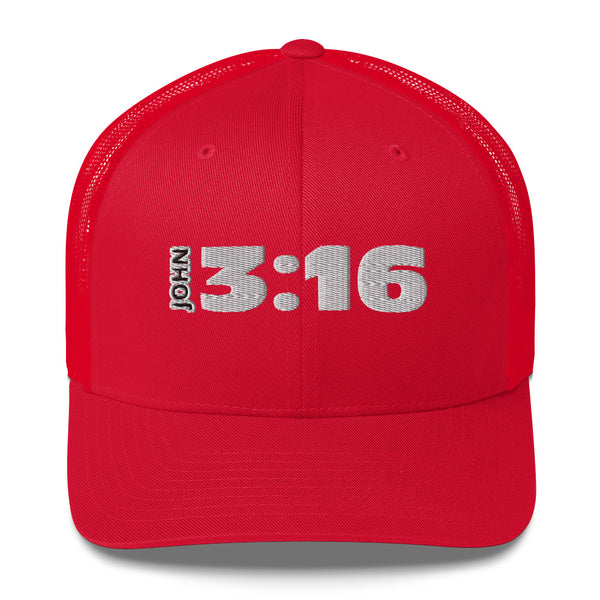 JOHN 3:16 - Trucker Cap