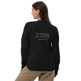 The Bible is my Faithbook - Unisex eco sweatshirt