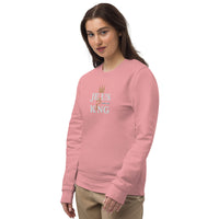 JESUS is KING - Unisex eco sweatshirt