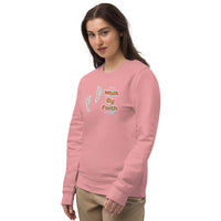 Walk By Faith - Unisex eco sweatshirt