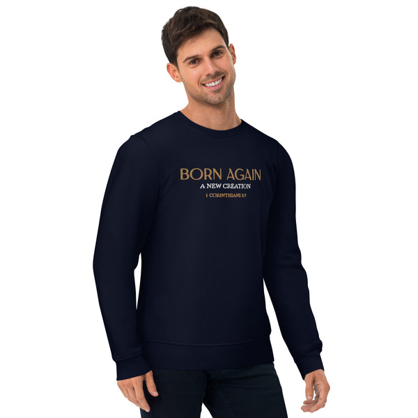 BORN AGAIN - Unisex eco sweatshirt