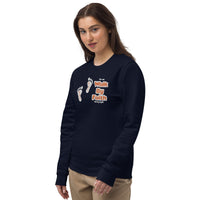 Walk By Faith - Unisex eco sweatshirt