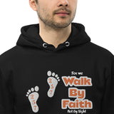 Walk By Faith - Unisex essential eco hoodie