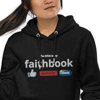 The Bible is my Faithbook Unisex essential eco hoodie