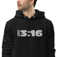 JOHN 3:16 - Unisex essential eco hoodie