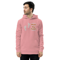 Walk By Faith - Unisex essential eco hoodie