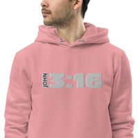 JOHN 3:16 - Unisex essential eco hoodie