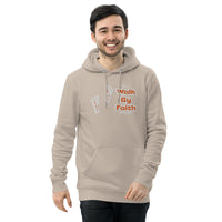 Walk By Faith - Unisex essential eco hoodie
