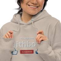 The Bible is my Faithbook Unisex essential eco hoodie