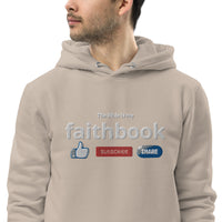 The Bible is my Faithbook - Unisex essential eco hoodie