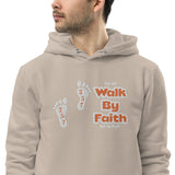 Walk By Faith - Unisex essential eco hoodie