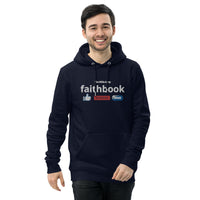 The Bible is my Faithbook - Unisex essential eco hoodie