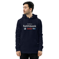 The Bible is my Faithbook - Unisex essential eco hoodie
