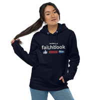 The Bible is my Faithbook Unisex essential eco hoodie