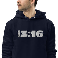 JOHN 3:16 - Unisex essential eco hoodie