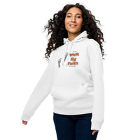 Walk By Faith - Unisex essential eco hoodie