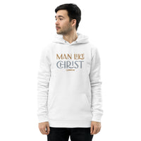 MAN LIKE CHRIST -Unisex essential eco hoodie