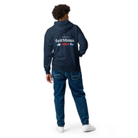 The Bible is my FaithBook - Unisex heavy blend zip hoodie