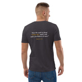 The Bible is my Faithbook - Unisex organic cotton t-shirt
