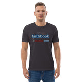 The Bible is my Faithbook - Unisex organic cotton t-shirt