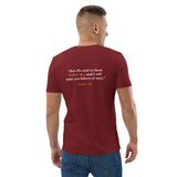 The Bible is my Faithbook - Unisex organic cotton t-shirt