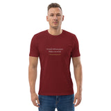 A week without prayer makes one weak - Unisex organic cotton t-shirt