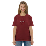 Rooted in CHRIST - Unisex organic cotton t-shirt