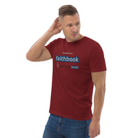 The Bible is my Faithbook - Unisex organic cotton t-shirt