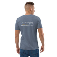 The Bible is my Faithbook - Unisex organic cotton t-shirt