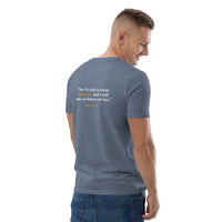 The Bible is my Faithbook - Unisex organic cotton t-shirt