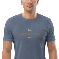 There's Greatness With - Unisex organic cotton t-shirt