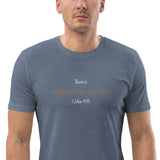 There's Greatness With - Unisex organic cotton t-shirt